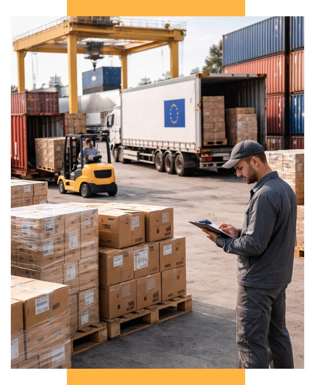 Доставка грузов из Европы от 12406 р., логистика СетСервис-Кгл