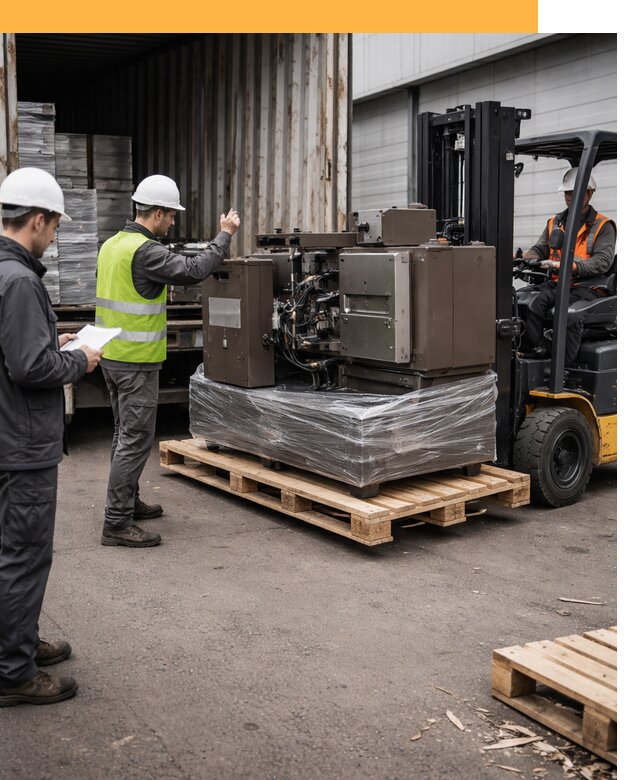 Доставка промышленного оборудования из Европы от 46521