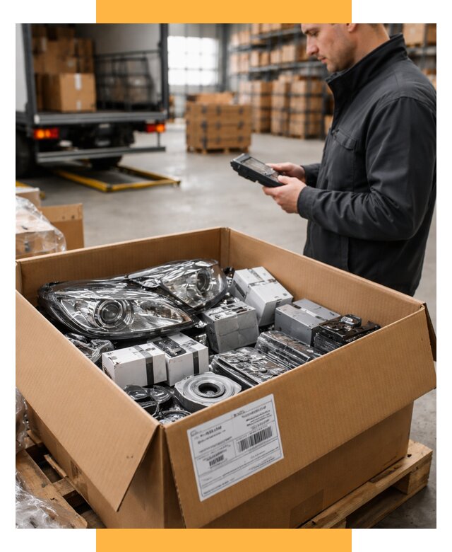 Доставка автозапчастей из Европы под ключ от 12923 р. | СетСервис-Кгл