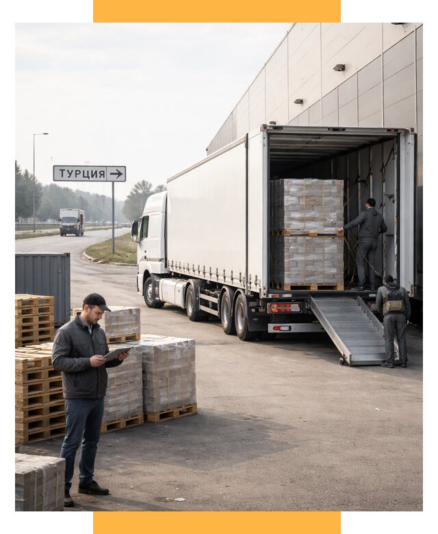 Автоперевозки и доставка фурой из Турции от 124056 р. | СетСервис-Кгл