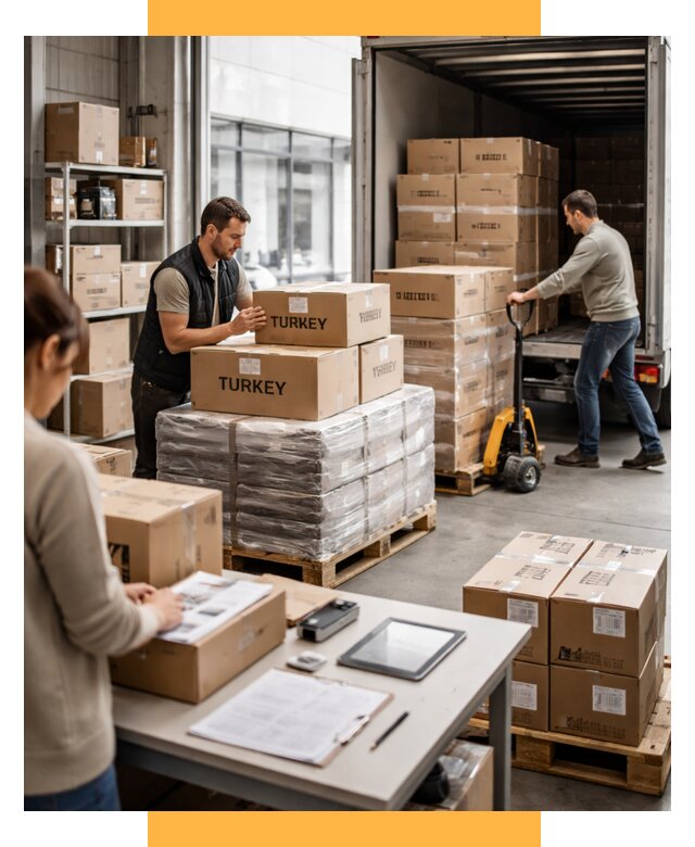 Доставка одежды из Турции от 6720 р. под ключ, СетСервис-Кгл