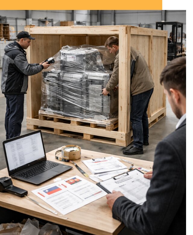 Доставка промышленного оборудования из США от 67197 руб