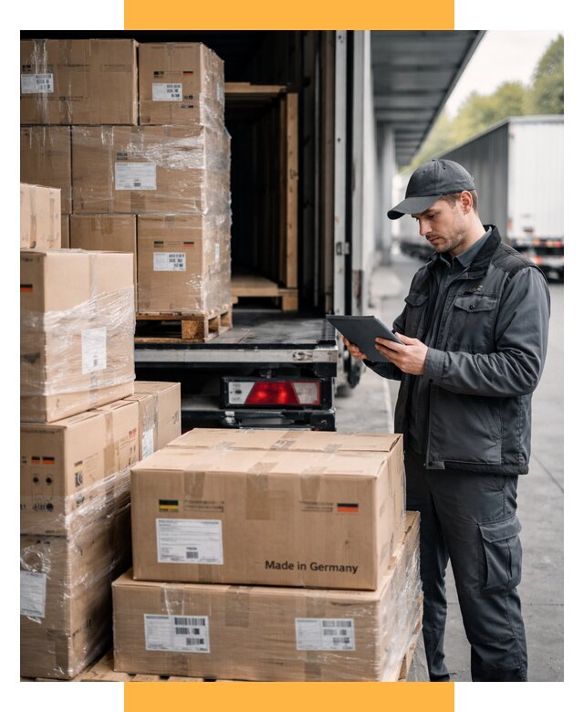 Доставка грузов из Германии от 46521 р. быстро - СетСервис-Кгл