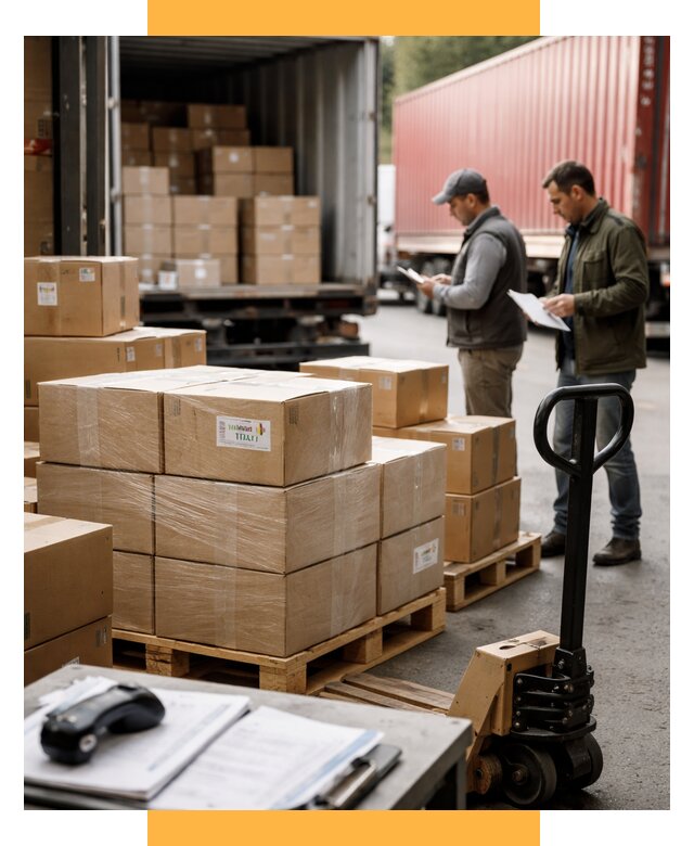 Доставка грузов из Италии в Россию от 18608 р. СетСервис-Кгл