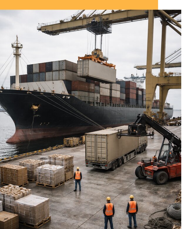 Морские перевозки из Индии: доставка FCL/LCL, таможня от 124056