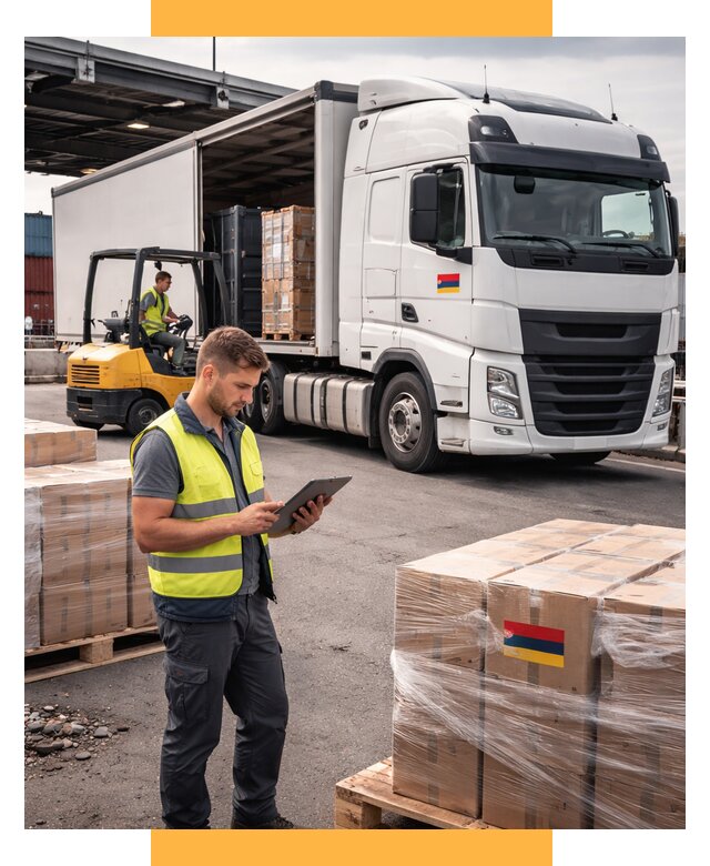 Автоперевозки из Армении от 98211 р. — услуги СетСервис-Кгл