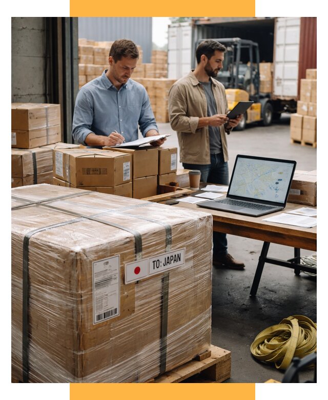 Доставка грузов в Японию от 25845 р., логистика СетСервис-Кгл