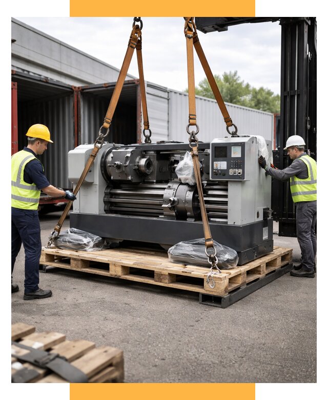 Перевозка станков и таможня от 62028 р. | СетСервис-Кгл логистика