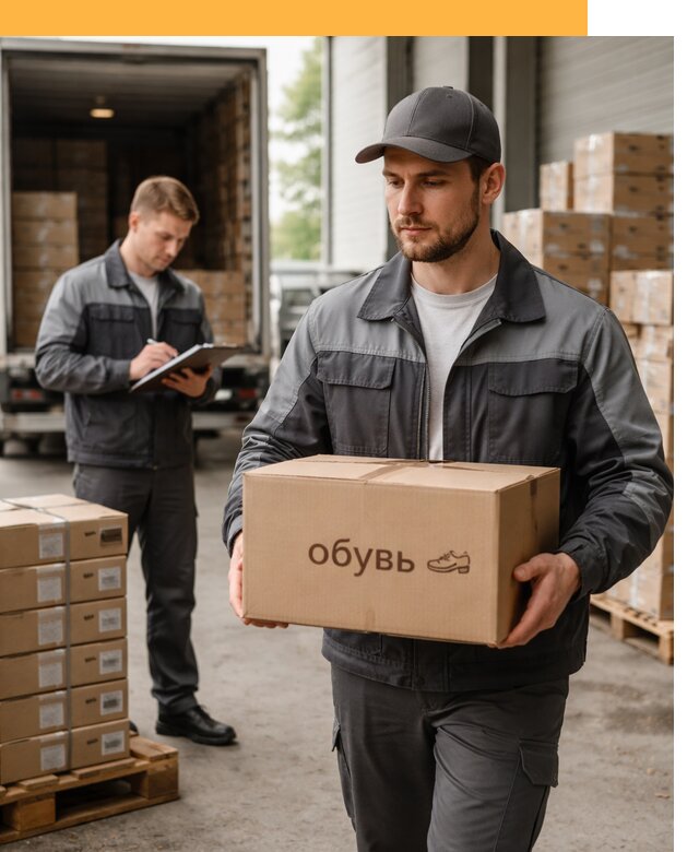 Международная перевозка обуви с таможенным оформлением от 4652