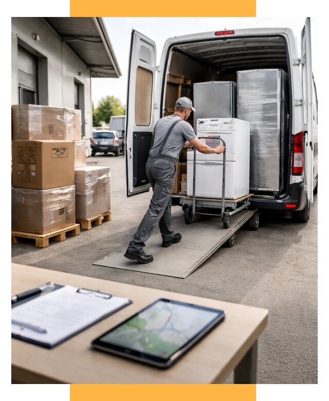 Перевозка бытовой техники от 6720 р. - логистика СетСервис-Кгл