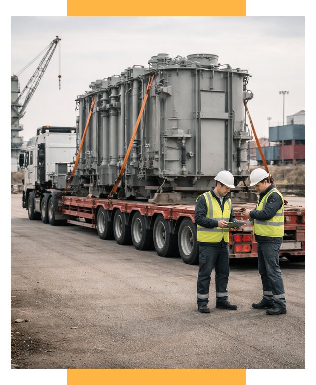 Перевозка негабаритных грузов под ключ от 124056 р., СетСервис-Кгл