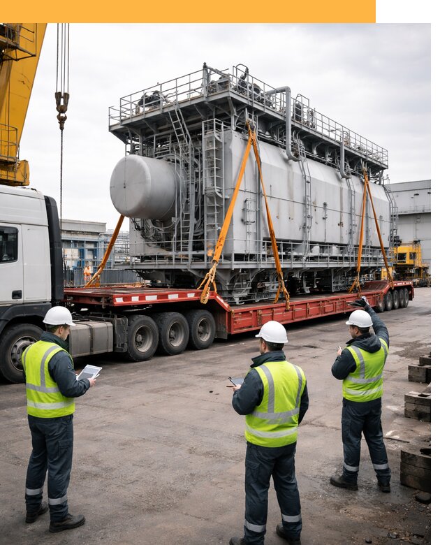Перевозка негабаритных грузов по миру от 124056 руб