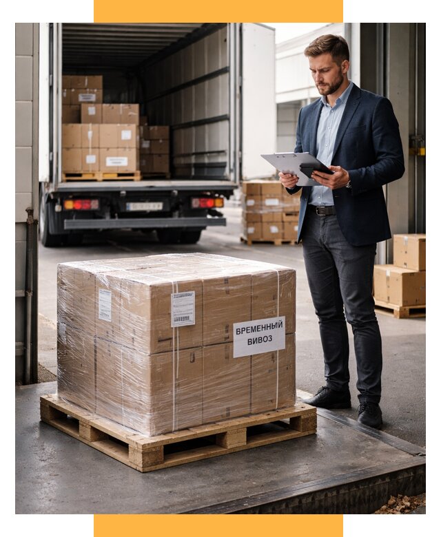 Временный вывоз товаров под ключ от 8270 р. | СетСервис-Кгл