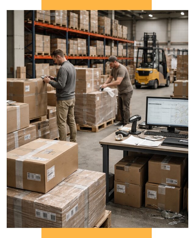 Склад консолидации в Европе от 6720 р., услуги СетСервис-Кгл